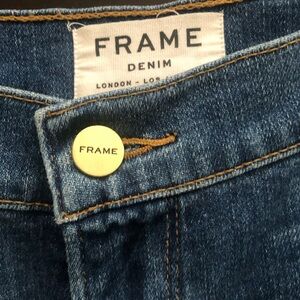 FRAME denim culottes cropped capri sz29 gauchos jeans